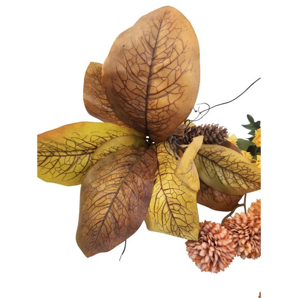 Autumn Floral Arrangement Supplies Mix Mums Fall Leaves Berries Wreath Craft Déc - Picture 6 of 16